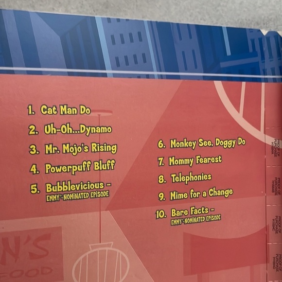 Cartoon Network The Powerpuff Girls DVD edition Powerpuff Bluff - Picture 3 of 7